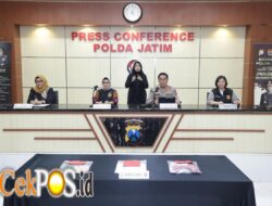 Polda Jatim Amankan Tersangka Kasus Kekerasan Seksual Dua Anak Dibawah Umur