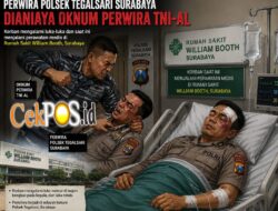 Insiden Tegalsari Memanas, Kanit Samapta Jadi Korban Dugaan Kekerasan Oknum TNI-AL