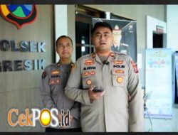 Kurang Dari 24 jam, Polsek Gresik Ungkap Curanmor Amankan Dua Tersangka