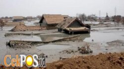 Aliran Lumpur ke Sungai Porong Mendadak Hilang, 46 KK Korban Lapindo Masih Menanti Haknya