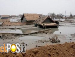 Aliran Lumpur ke Sungai Porong Mendadak Hilang, 46 KK Korban Lapindo Masih Menanti Haknya