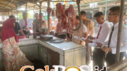 Satreskrim Polres Kediri Kota Bersama AKPOL Latja 2026 Lakukan Pengecekan Bapokting Di Pasar Setono Betek