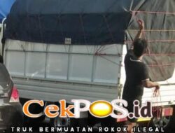 Ngeri!!! Unit Tipidek Polrestabes Surabaya Diduga Lepas Truk Muatan Rokok Ilegal