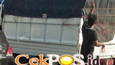 Ngeri!!! Unit Tipidek Polrestabes Surabaya Diduga Lepas Truk Muatan Rokok Ilegal