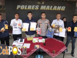 Polres Malang Bongkar Modus Penipuan Berkedok Program UMKM Dua Tersangka Diamankan