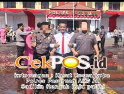 Hak Jawab Kasat Resnarkoba Polres Pasuruan Berbeda Dengan Pernyataan Kanit