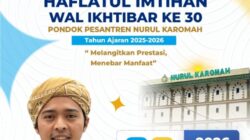 Pesantren Nurul Karomah Paterongan Resmi Buka Haflatul Imtihan wal Ikhtibar ke-30, Wujud Syukur dan Komitmen Menebar Manfaat