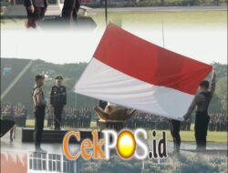 Gelar Upacara Hari Lahir Pancasila, Wakapolda Jatim : Pancasila Kunci Persatuan Bangsa di Tengah Ancaman Global
