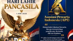 Selamat Hari Lahir Pancasila 2026: Ucapan dan Harapan Asosiasi Pewarta Indonesia