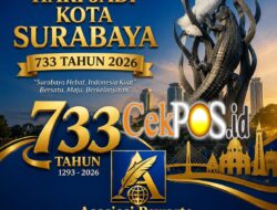 Asosiasi Pewarta Indonesia Ucapkan Selamat Hari Jadi Kota Surabaya Ke-733 Tahun 2026
