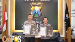 Polres Magetan Raih Penghargaan IKPA Sempurna dari Kapolri dan Dirjen Perbendaharaan Prov Jatim