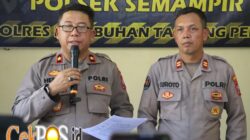 Polsek Semampir Amankan Pencuri Komponen Panel TL di Jalan Karang Tembok Surabaya. 