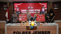 Polres Jember Ungkap Kasus Narkoba Amankan 30 Tersangka dan Ratusan Gram Sabu
