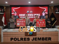 Polres Jember Ungkap Kasus Narkoba Amankan 30 Tersangka dan Ratusan Gram Sabu