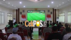 Polres Probolinggo Perkuat Silaturahmi, Ajak Mahasiswa dan Komunitas Ojol Nobar Piala Dunia