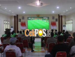 Polres Probolinggo Perkuat Silaturahmi, Ajak Mahasiswa dan Komunitas Ojol Nobar Piala Dunia