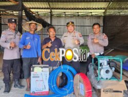 Polres Pelabuhan Tanjung Perak Salurkan Bantuan Alat Pertanian untuk Dukung Ketahanan Pangan Nasional
