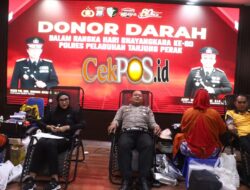 Sambut Hari Bhayangkara ke-80, Polres Pelabuhan Tanjung Perak Gelar Aksi Donor Darah, Kumpulkan 78 Kantong Darah
