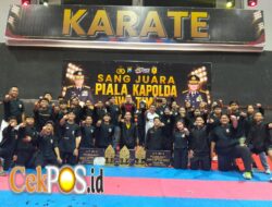 Polres Pelabuhan Tanjung Perak Borong 18 Medali dan Tiga Gelar Best of The Best di Kejuaraan Karate Piala Kapolda Cup 2026