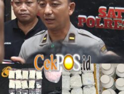 Polres Lumajang Amankan Dua Tersangka Pengedar Okerbaya, Sita Puluhan Ribu Butir Pil Logo Y