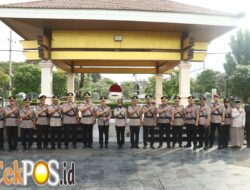 Teladani Semangat Juang Pahlawan, Polres Pelabuhan Tanjung Perak Gelar Ziarah di TMP WR Supratman