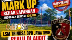 LSM TRINUSA Desak Audit Anggaran Rp 100 Juta Lapangan Voli Desa Rubaru
