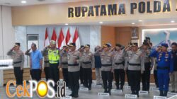 Jelang Hari Bhayangkara ke-80, Polda Jatim Ikuti Upacara Pemuliaan Nilai-Nilai Tribrata