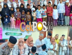 Sambut Hari Bhayangkara ke-80, Polsek Omben Hadirkan Senyum untuk 30 Anak Yatim di 10 Muharram 1448 H
