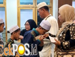 Peringati 10 Muharram 1448 H, Samsul Arifin dan Keluarga Santuni Anak Yatim di Darul Aitam Sidogiri Surabaya