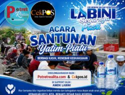 Wujud Tanggung Jawab Sosial, Cekpos.id dan Potretrealita.com Berbagi dengan Anak Yatim Piatu