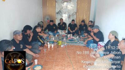 Gelar rapat bulanan,ketua DPP GARDA SAKERA S.K.R sampaikan visi misi kepada anggotanya.