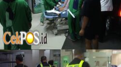 Aksi Heroik Satlantas Polres Gresik Selamatkan Wanita yang Hendak Melahirkan