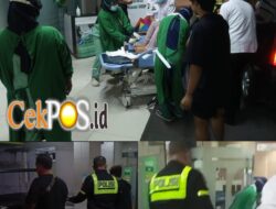 Aksi Heroik Satlantas Polres Gresik Selamatkan Wanita yang Hendak Melahirkan