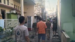 Gotong Royong Warga Bogorami RT 01 RW 03 Bersihkan Saluran Air Antisipasi Banjir