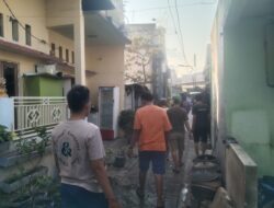 Gotong Royong Warga Bogorami RT 01 RW 03 Bersihkan Saluran Air Antisipasi Banjir