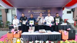 Polda Jatim Ungkap Tiga Kasus Kejahatan Sumber Daya Alam, Empat Tersangka Diamankan