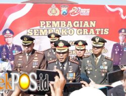 Hari Bhayangkara Ke-80, Polresta Sidoarjo Salurkan Bantuan 3 ton Beras untuk Masyarakat