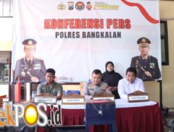 Polres Bangkalan Bongkar 16 Kasus Pencurian dalam Dua Bulan, 20 Tersangka Ditangkap