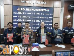 Polres Mojokerto Ungkap Kasus Penipuan Modus Uang Gaib, Dua Tersangka Diamankan di  Malang