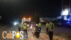 Respon Cepat Laporan Call Center 110 , Polres Malang Amankan Belasan Motor Balap Liar di Pakis