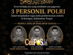 Ketua Umum API Turut Berduka Cita Atas Gugurnya 3 Prajurit Polri Penumpas Narkoba