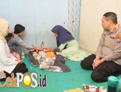 Empati Tanpa Batas, Polres Bondowoso Bantu Keluarga Bayi Kembar yang Kehilangan Ibu