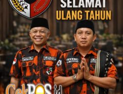 Ketua PAC Simokerto Aba Kosim Sampaikan Ucapan Selamat Ulang Tahun kepada Sekretaris MPC PP Kota Surabaya Ir. H. Baso Juherman, SP., S.H.