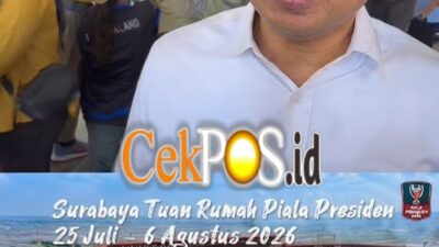 Surabaya Siap Sambut Piala Presiden Elite 2026, Eri Cahyadi Pastikan Seluruh Persiapan Matang