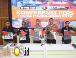 Polres Probolinggo Kota Amankan 5 Tersangka Pelempar Bondet di Mayangan