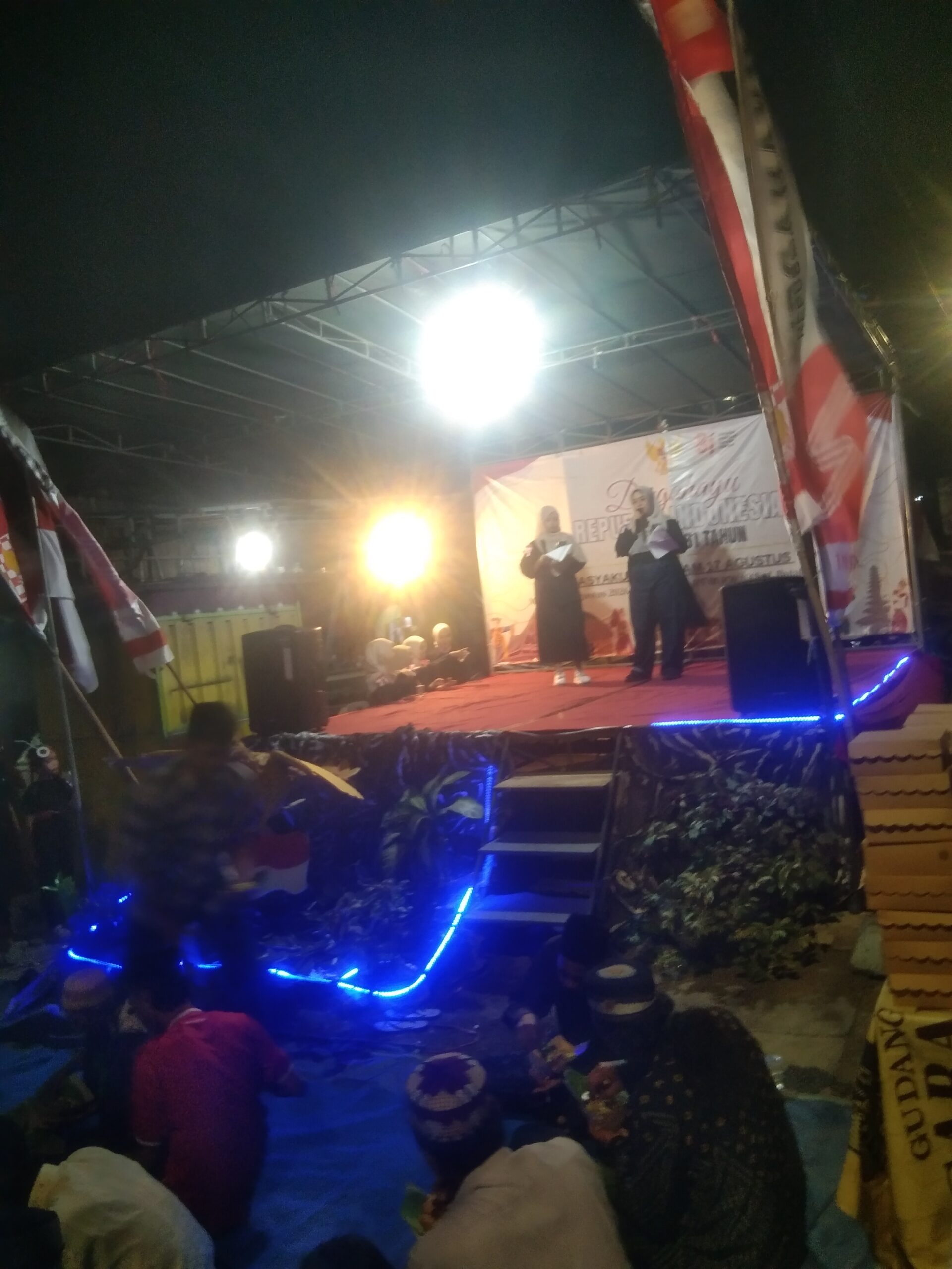 Foto : Anak Karang Taruna Bogorami RT01 Saat Acara Malam 17 Agustus 2026