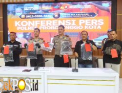 Polres Probolinggo Kota Ungkap Kasus Pembunuhan Manusia Silver, Dua Tersangka Diamankan