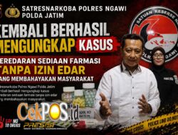 Polres Ngawi Ungkap Peredaran Okerbaya Amankan 2 Tersangka