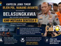 Kapolda Jatim Sampaikan Duka atas Kecelakaan Kapal Laut di Perairan Sumenep, Pencarian Korban Hilang Terus Dilakukan