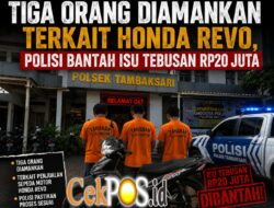 Tiga Orang Sempat Diamankan Terkait Honda Revo Hilang, Polisi Bantah Isu Tebusan Rp20 Juta